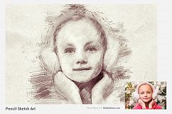 Pencil Sketch Art Photoshop Action Product Image 14