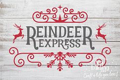 Reindeer Express SVG Product Image 2
