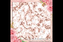 16 Rose Gold Blush Pink Glitter Marble Texture Digital Paper Product Image 4