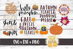 Fall Bundle - Fall SVG Files Product Image 1