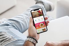 iPhone X Mock-Up Office Style Product Image 11