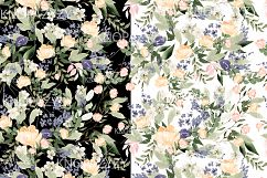 Hand Drawn Watercolor 15 Patterns Product Image 6