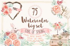 Watercolor Chic of Spring Product Image 1