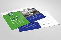 Energy Saving Postcard Template Product Image 2
