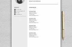 Creative Resume Template, CV Template, Resume Template for Word with Cover Letter Product Image 6