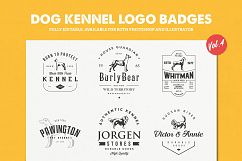 Dog Kennel Logo Badges Vol.4 Product Image 1