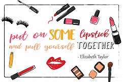Glamorous Silhouette Font Product Image 2