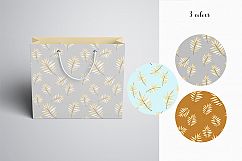 Butterflies and Crystals Seamless Patterns Bundle Product Image 7