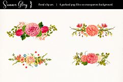 Floral Clip Art - Summer Glory Product Image 5