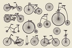 Retro vintage bikes and cars Product Image 2