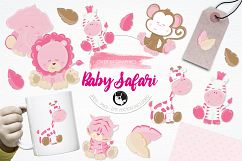 Baby Safari graphics and illustrations Product Image 1