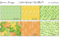 Green Twigs - Hand-drawn Illustration Kit Product Image 7