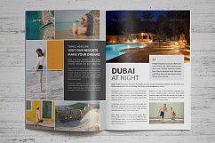 Holiday Travel Brochure Catalog Design v3 Product Image 7