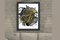 Set of Alphabet Letters - 26  file - every letter is on separated JPEG File  Product Image 1