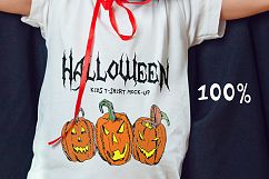 Halloween Kids T-Shirt Mock-Up Product Image 13