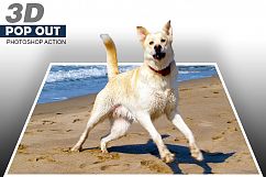 3D Pop Out Photoshop Action Product Image 4
