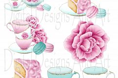 Afternoon tea clipart Product Image 5