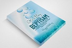Baby Baptism Flyer Product Image 2