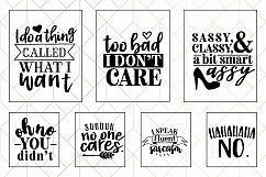 Sassy Quote SVG Cut File Bundle Product Image 2