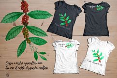 Watercolor Coffee Stains and Stalks Product Image 5