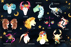 Zodiac Watercolor Illustrations Product Image 2