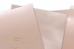 Champagne Color Metallic Texture Paper Product Image 2