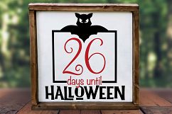 Halloween Countdown Sign SVG Product Image 2