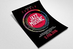 Jazz Music Party Flyer Product Image 3