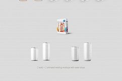 Food &amp; Drinks Packaging mockup set Product Image 3