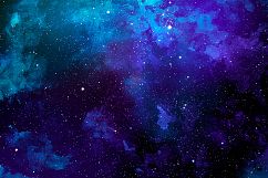 Space Watercolor Backgrounds Product Image 7