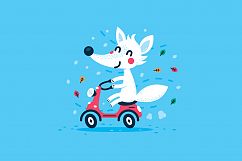 6 Cute Animal Characters Illustrations Product Image 3
