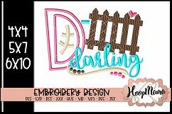 Defense Darling - Football Embroidery Product Image 1