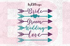 Wedding Love Arrows Design Set Product Image 1