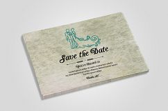 Retro &amp; Rusty Wedding Invitation Pack Product Image 4