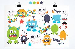 Little Monsters graphics and illustrations Product Image 2