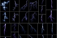 525 Rain, Snow, Lightning Overlays Product Image 6