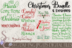 Christmas SVG Bundle 8 Designs Product Image 1