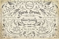 Hand Drawn Vector Design Elements Product Image 1