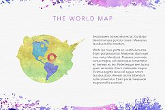 Watercolor Keynote Template Product Image 5