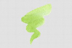 Wildflower burgundy Brugmansia PNG watercolor set Product Image 11