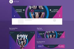 Personal Training Gym Design Templates Bundle Product Image 20