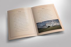 Classic Funeral Program Photoshop, Word, Publisher Template Product Image 3