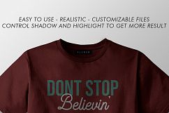 Photorealistic T-Shirt Mockup Product Image 2