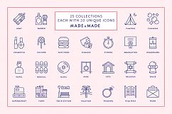 Line Icons - Mega Bundle Vol 1-4 (25% off) Product Image 3