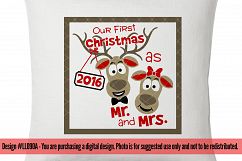 Oh Deer Bundle of 4 Christmas SVG Cut Files LL090 Product Image 2