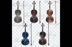 20 Galaxy Violin Clip Arts Music Galaxy Wedding Romantic Product Image 6