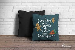 Cute Christmas SVG Cut Files - Cookies for Santa Product Image 3