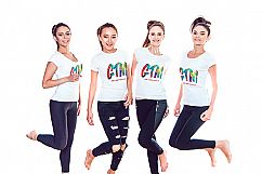 Women&#039;s T-shirts Mock-Up Product Image 4