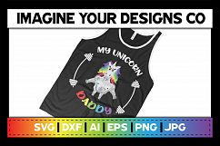 My Unicorn Daddy SVG Product Image 5