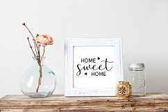Home Sweet Home - SVG PNG EPS DXF Cutting Files Product Image 5
